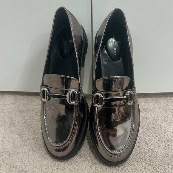 Bandolino Gray Franny Lug Loafer Women’s Size 7.5 - Picture 4 of 8